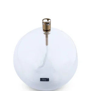 Oljelampe Rund Brass, Large