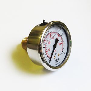 1/2 trykkmanometer 0-4 bar for OSO