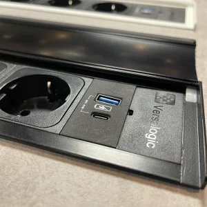 VERSALID | 2 STIKK + 2 USB A+C - 18W| MATT SORT