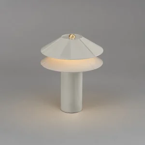 MINALE - 2SHADES - BÆRBAR BORDLAMPE - IP44 - Oppladbar - SILK GREY