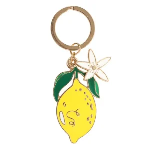 Lemon Flower Nøkkelring