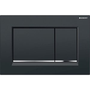 Geberit Sigma 30 trykkplate sort