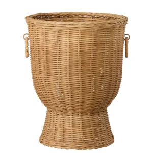 Nova rattan vase Ø26xH32 cm