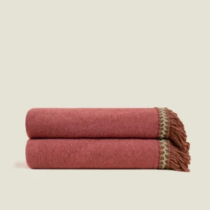 Soft bamboo Rosseau Lava pledd, 160x200