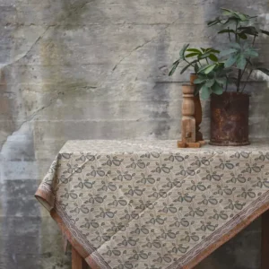 Duk mønster multi, 140×140 cm