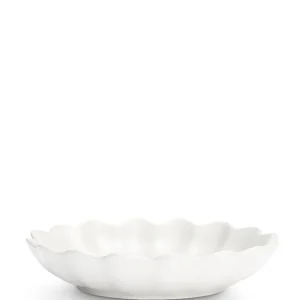 Oyster skål 24 CM, Hvit