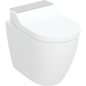 AquaClean Tuma Comfort gulvtoalett, rustfritt stål, børstet