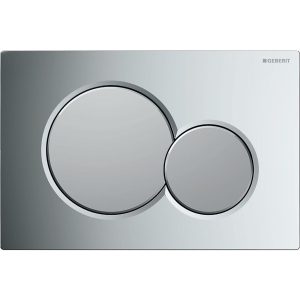 Geberit Sigma 01 trykkplate krom/matt