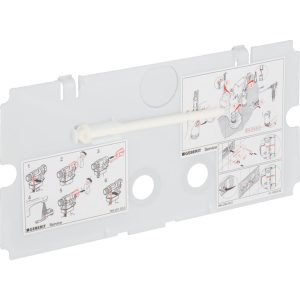 Geberit beskyttelsesplate 3/6 l