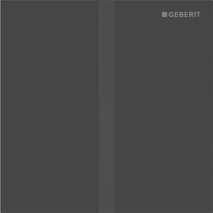Urinalstyring nettdrift type40 square, matt svart