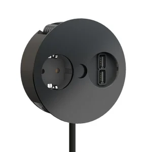 TWIST 1 1 STIKK + 2 USB-A | MATT SORT