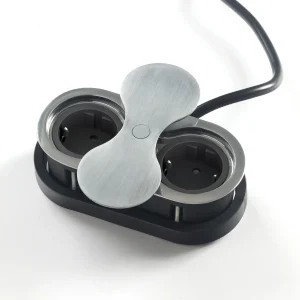 EIGHT SOCKET ROUNDED | 2 STIKK | STAINLESS STEEL