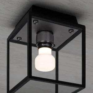 CAGED WET / CEILING / SMALL - GUN METAL