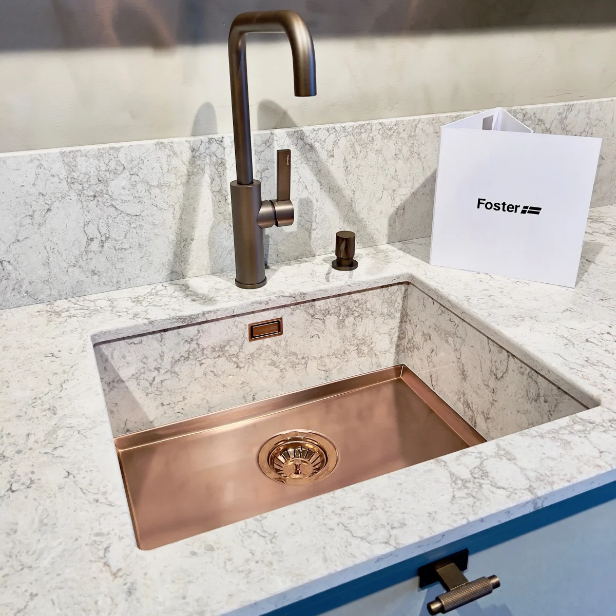 Kjøkkenvask bunn til Stein, Dekton eller Corian - 710x400x20mm - Phantom Base - KOBBER