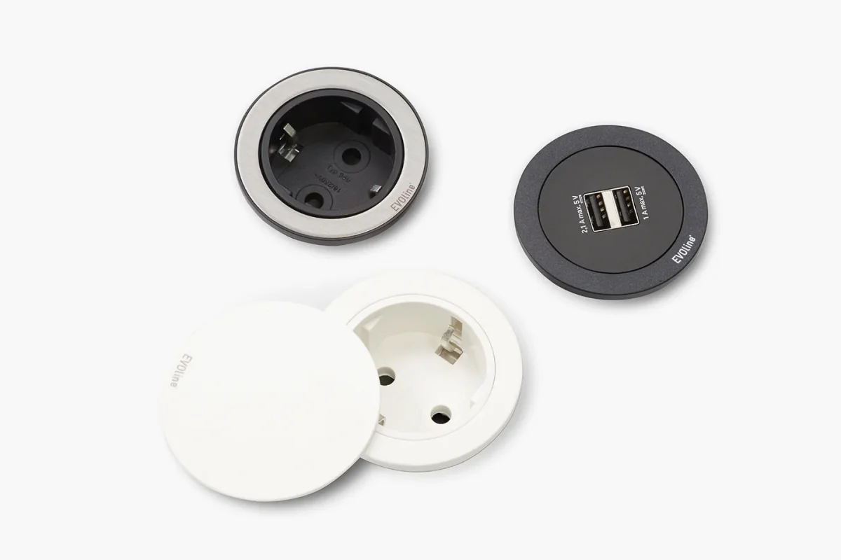 EVOline® ONE - 1 stikk - Sort med dekklokk - Image 2