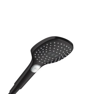 Hansgrohe Raindance Select E120 3jet hånddusj sort matt