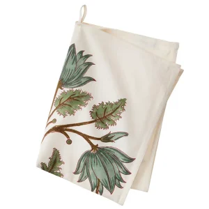 Kjøkkenhåndkle Flora Sage