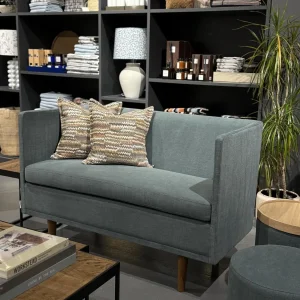 Mingle spisesofa 130x62, PG3 Caleido Dark Soda