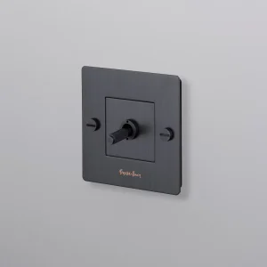 BUSTER + PUNCH® EU - 1G TOGGLE SWITCH smoked bronze
