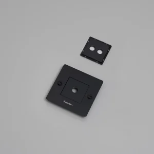 BUSTER + PUNCH® EU - 1G WALL PLATE / black