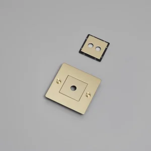 BUSTER + PUNCH® EU - 1G WALL PLATE / brass