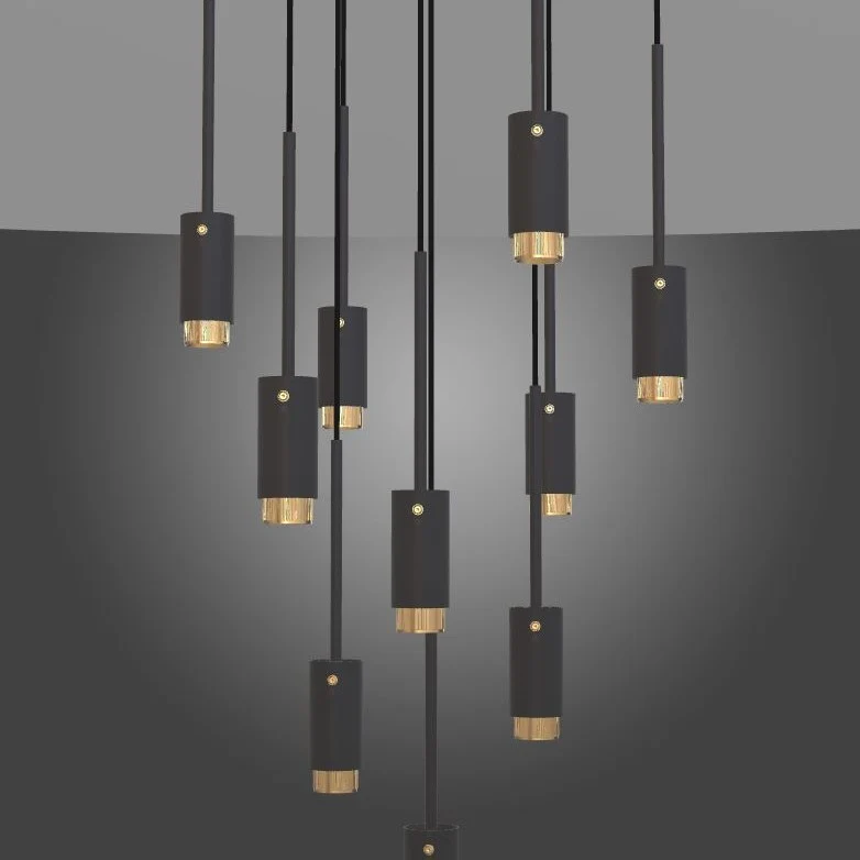 BUSTER + PUNCH® - EXHAUST CHANDELIER - 31 PENDANTS / SURFACE + SUSPENDED - Image 3