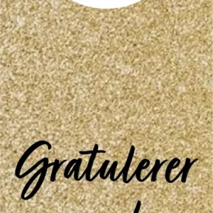 Flaskekort Gratulerer med dagen