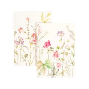 French Floral Boxed Note Cards – 8 Note Cards & 8