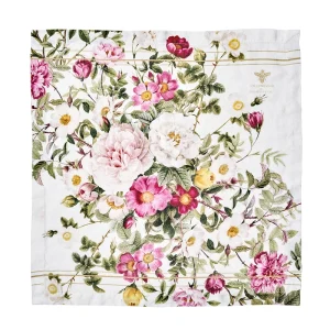 Rose Flower Garden- Linen Napkin