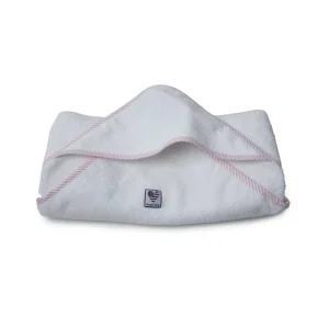 Baby Terry Towel (white/pink)