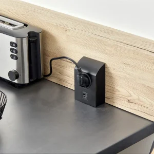 MINI BORN | 1 STIKK + 2 USB A+C | MATT SORT
