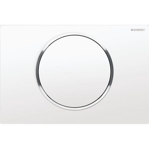 Geberit Sigma 10 trykkplate hvit