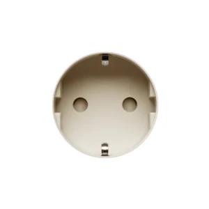 Socket 3.0 - Veggmontert stikkontakt for innsparkling for gipsvegg mellom 3,6-20mm - Helt flush | 1 STIKK | KREM