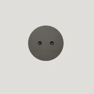 PRADO | ROND GULVBOKS FOR TREGULV - NEDFREST | 1 STIKK | BRUSHED CANON DE FUSIL DARK