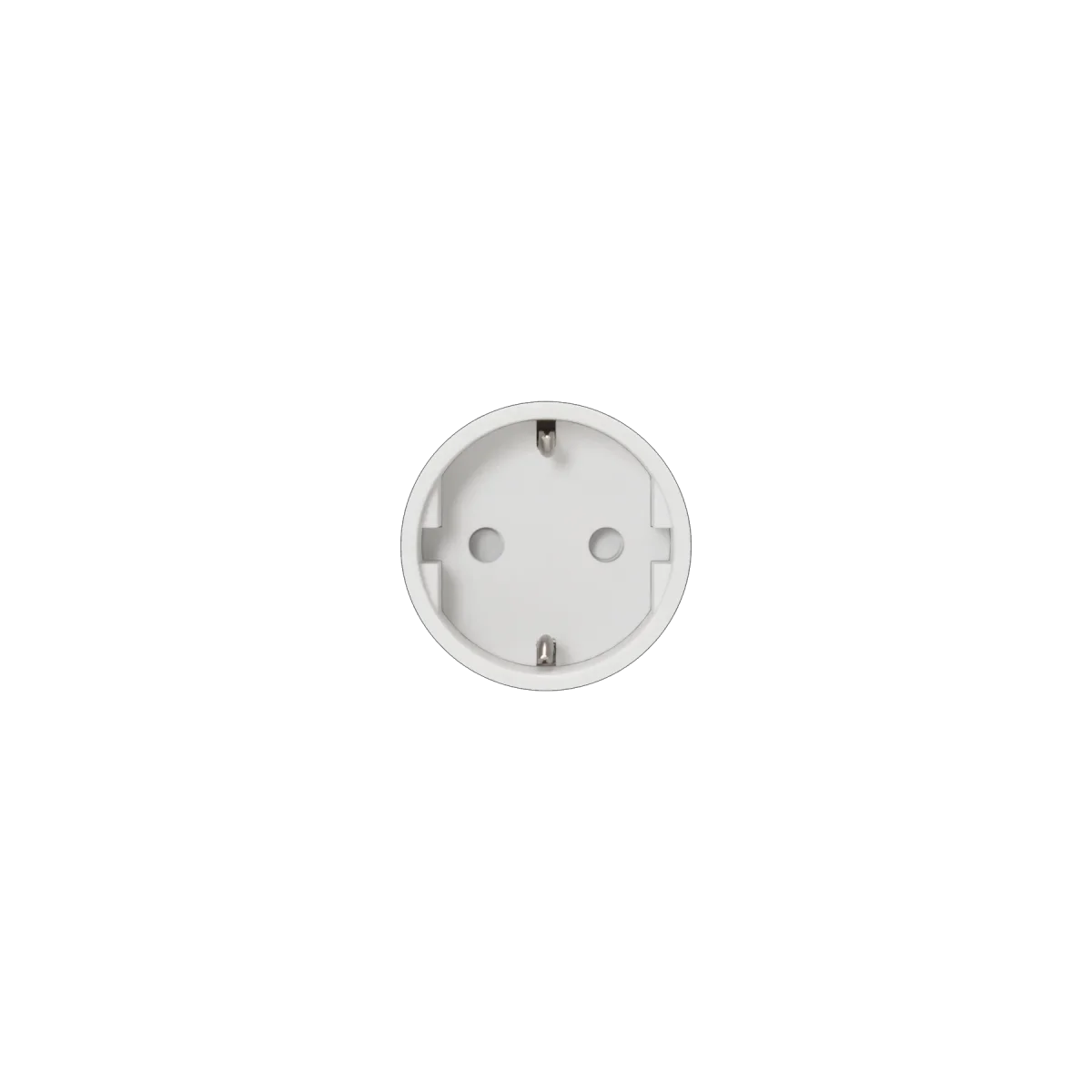 UNIFIT - Veggmontert stikkontakt til gips eller tre/stein mellom 16-32 mm | 1 STIKK - 1,5m kabel | HVIT