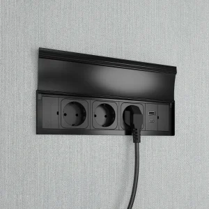 VERSALID | 3 STIKK + 2 USB A+C - 18W| MATT SORT