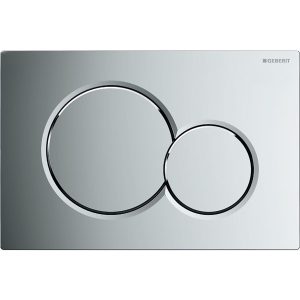 Geberit Sigma 01 trykkplate krom